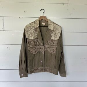 Large Boho Cottagecore Jacket